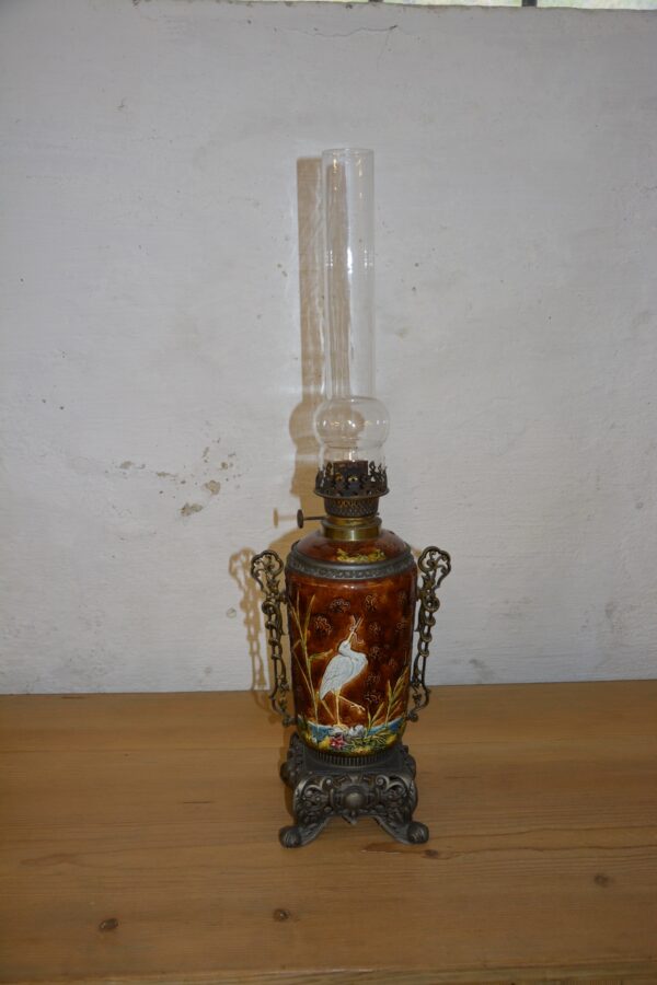 Stehpetroleumlampe