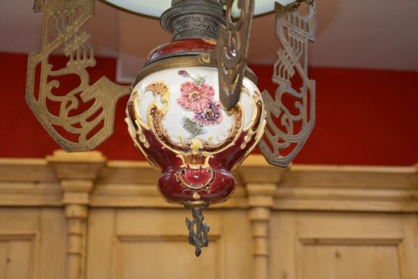 Majolikalampe 1282 – Bild 2